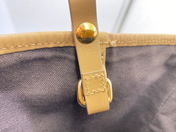 Burberry Beige Suede Haymarket Shoulder Bag-handbag-Burberry-The Closet Egypt