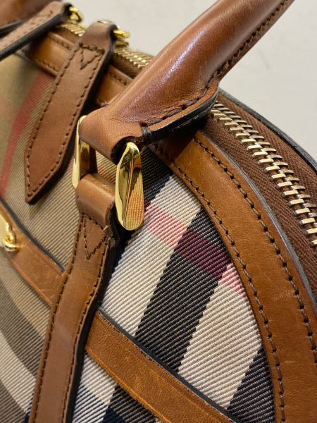 Burberry Brown House Check Orchard Bag-handbag-Burberry-The Closet Egypt