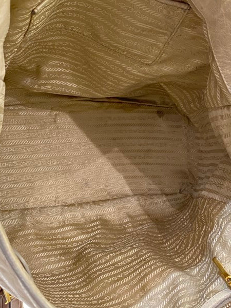 Prada Grey Glace Tote Bag-handbag-Prada-The Closet Egypt