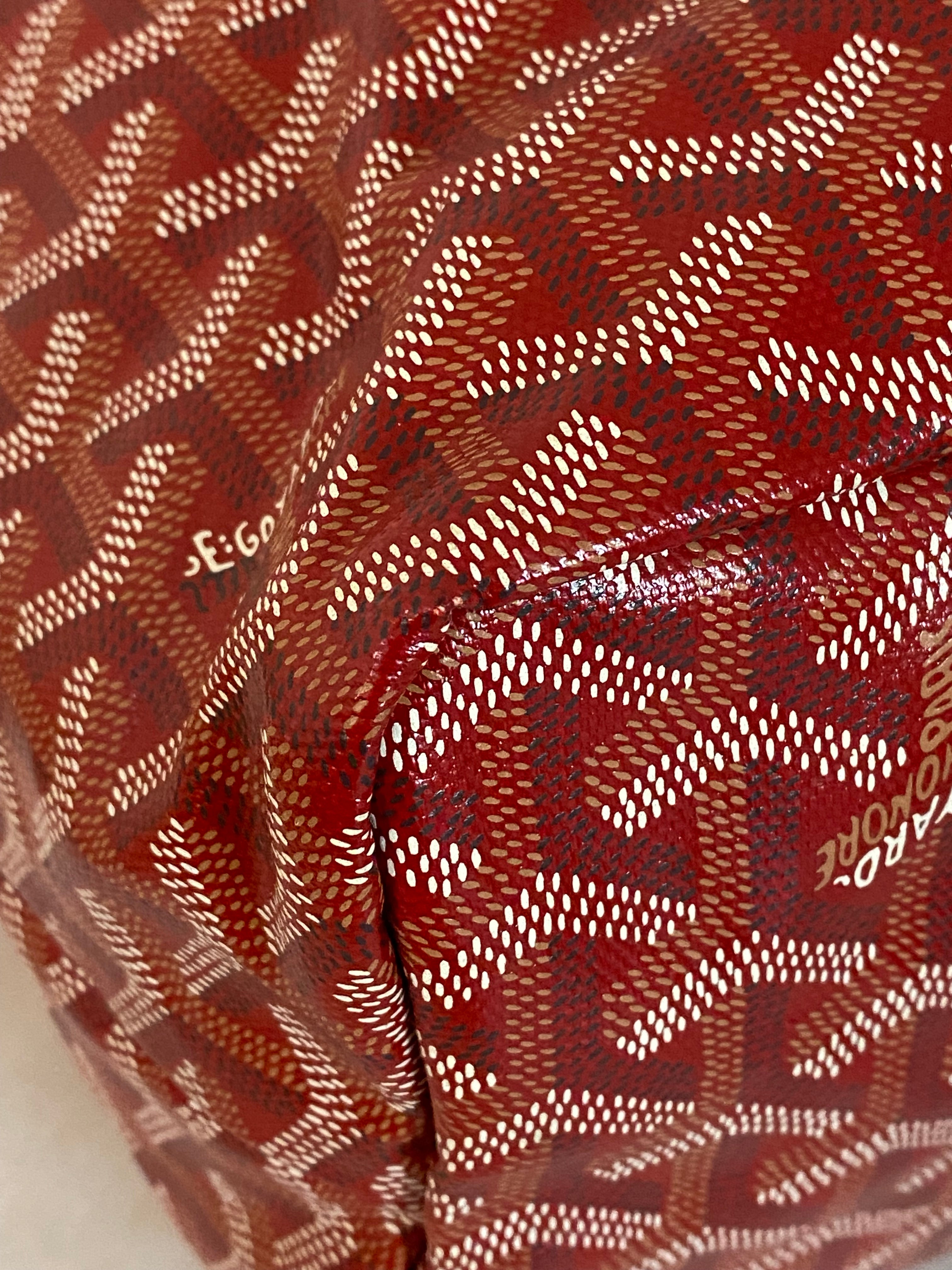 Goyard Red Gordyan Saint Louis PM Bag-handbag-Goyard-The Closet Egypt