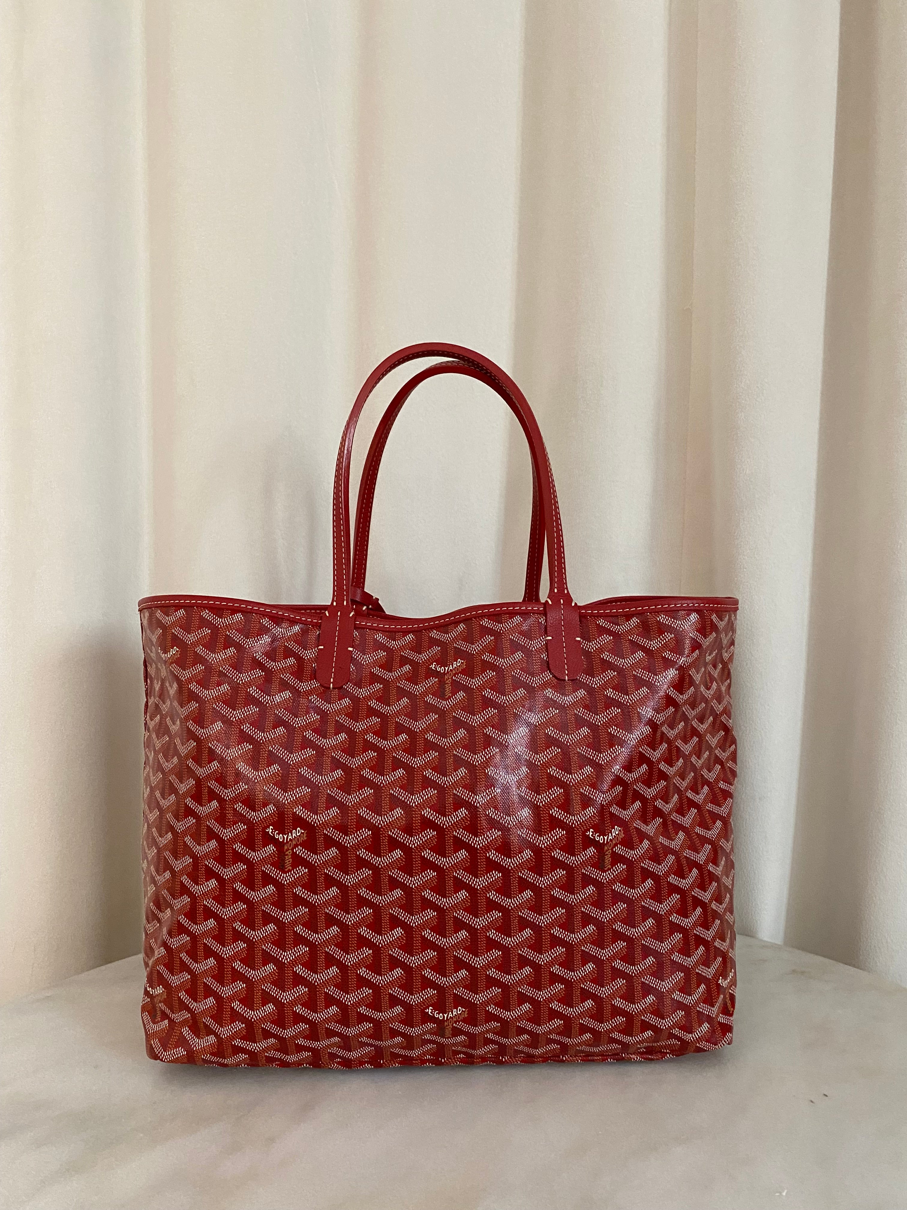 Goyard Red Gordyan Saint Louis PM Bag-handbag-Goyard-The Closet Egypt