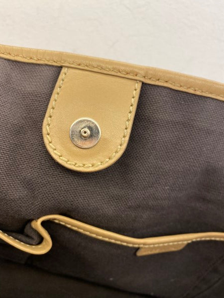 Burberry Beige Suede Haymarket Shoulder Bag-handbag-Burberry-The Closet Egypt
