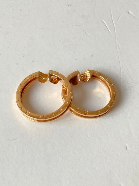 Bvlgari 18K Rose Gold B.Zero 1 Earring-Earrings-Bvlgari-The Closet Egypt