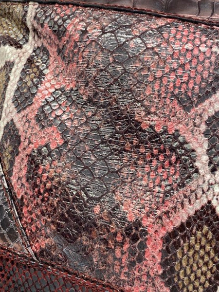 Stella Mccartney Burgundy Embossed Falabella Bag-handbag-Stella Mccartney-The Closet Egypt