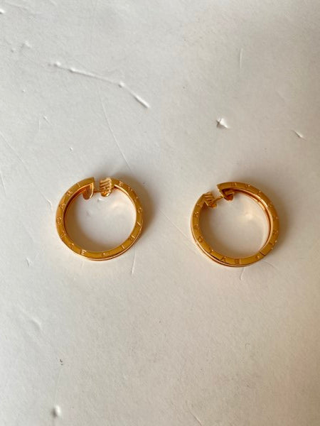 Bvlgari 18K Rose Gold B.Zero 1 Earring-Earrings-Bvlgari-The Closet Egypt