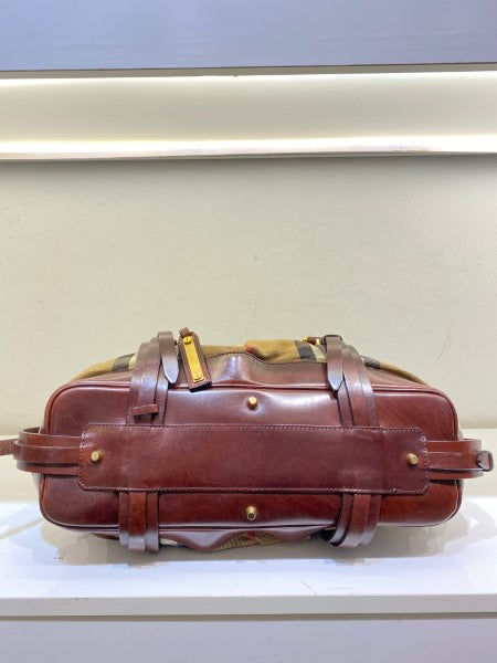 Burberry Brown House Check Tote Bag-handbag-Burberry-The Closet Egypt