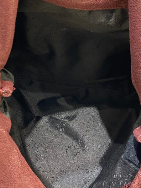 Stella Mccartney Burgundy Embossed Falabella Bag-handbag-Stella Mccartney-The Closet Egypt