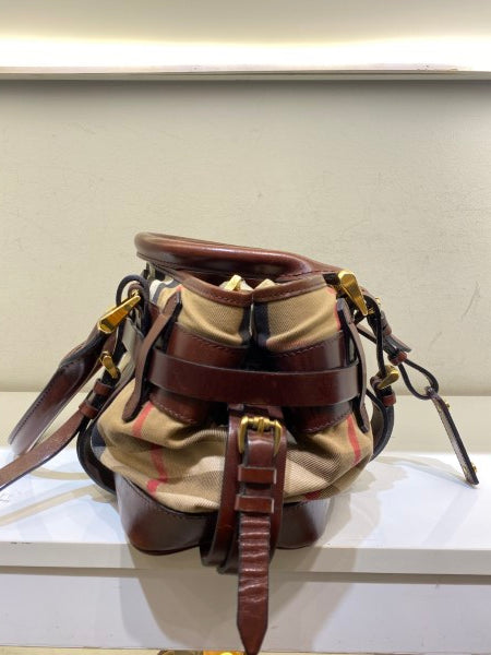 Burberry Brown House Check Tote Bag-handbag-Burberry-The Closet Egypt