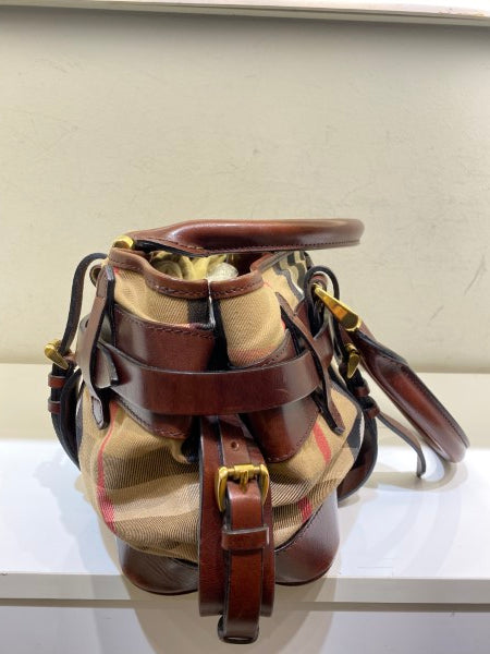 Burberry Brown House Check Tote Bag-handbag-Burberry-The Closet Egypt