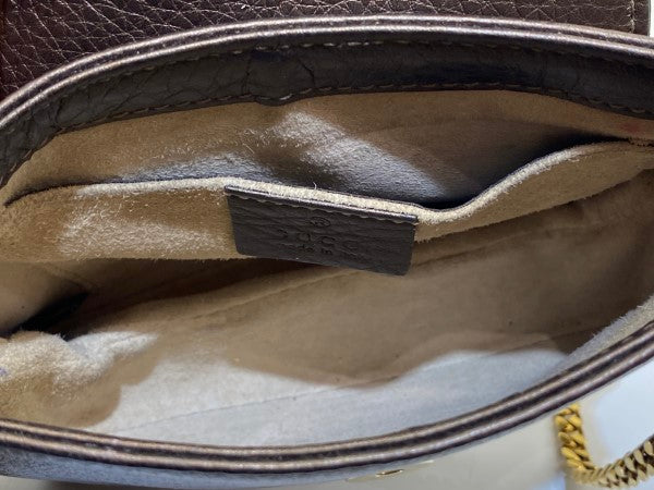 Gucci Brown 1973 Mini Crossbody Bag-handbag-Gucci-The Closet Egypt