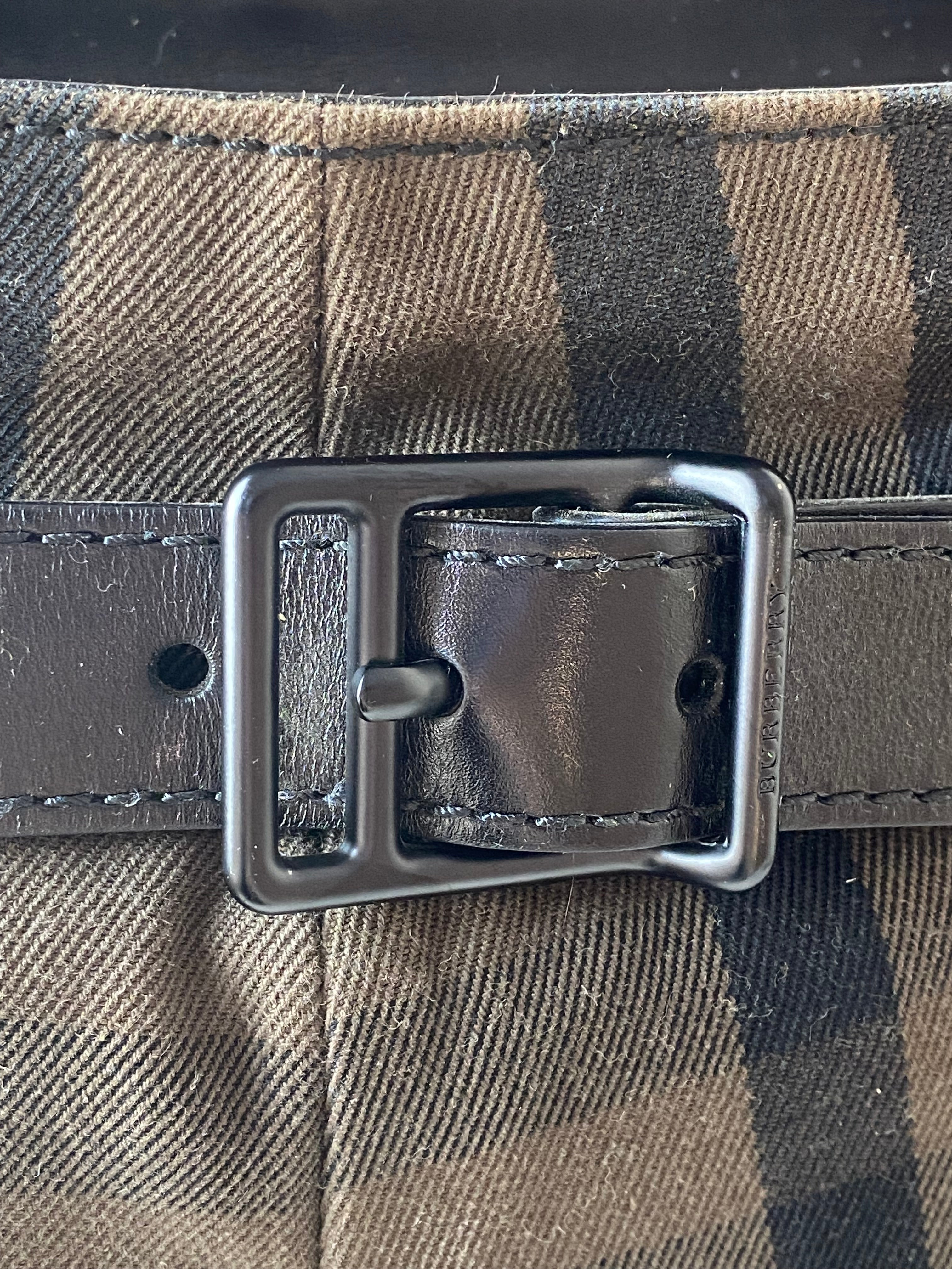 Burberry Bicolor House Check Top Handle Bag