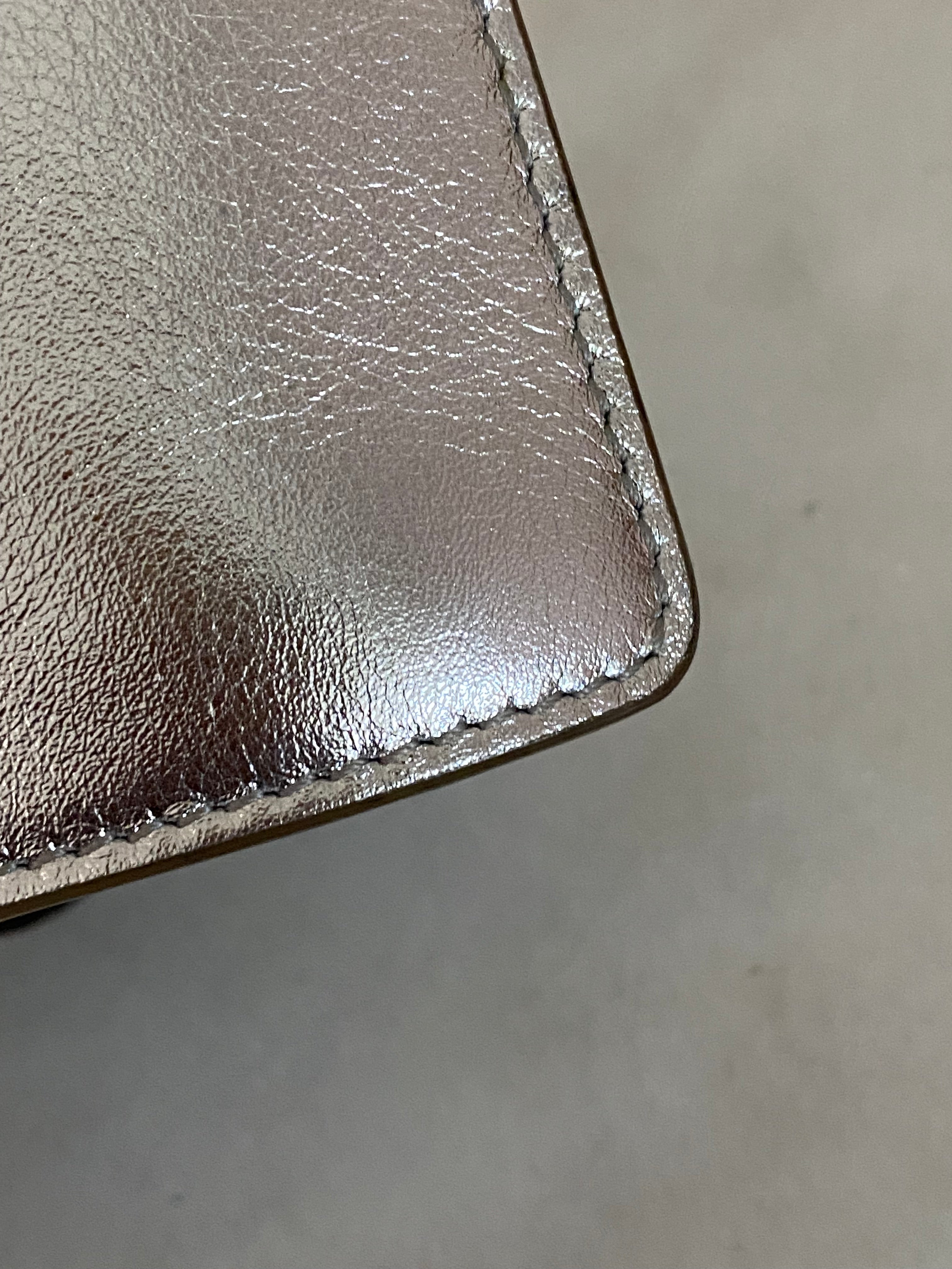 Fendi Silver Kan I Studded Shoulder Bag-handbag-Fendi-The Closet Egypt