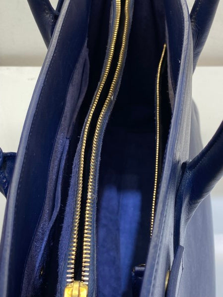 YSL Blue Sac De Jour Large Tote Bag-handbag-YSL-The Closet Egypt