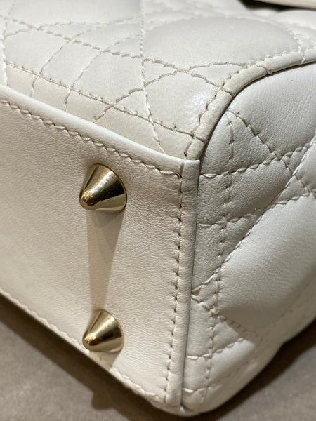 Christian Dior White Lady Dior Small Bag-handbag-Christian Dior-The Closet Egypt
