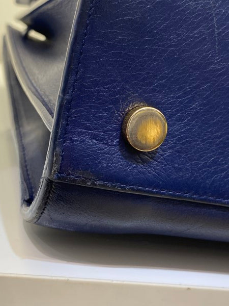 YSL Blue Sac De Jour Large Tote Bag-handbag-YSL-The Closet Egypt