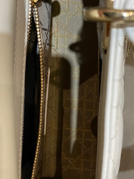 Christian Dior White Lady Dior Small Bag-handbag-Christian Dior-The Closet Egypt