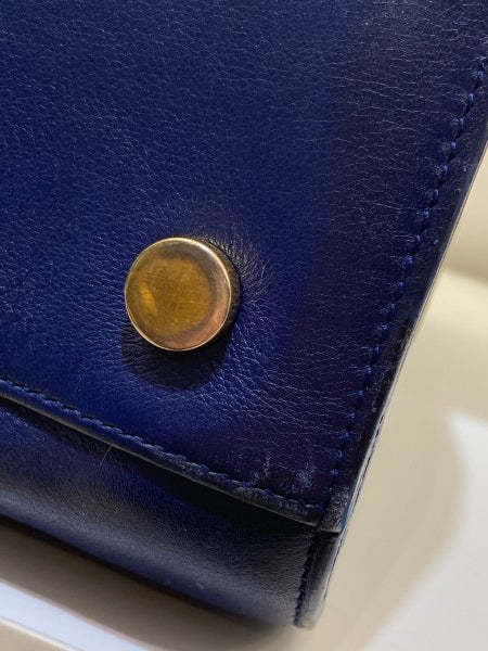 YSL Blue Sac De Jour Large Tote Bag-handbag-YSL-The Closet Egypt