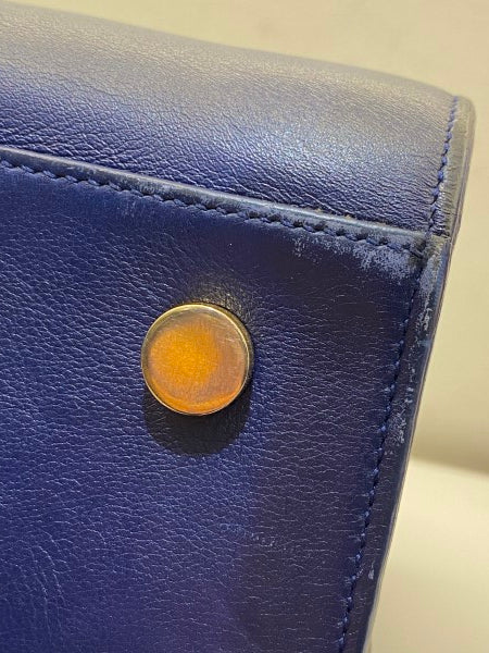 YSL Blue Sac De Jour Large Tote Bag-handbag-YSL-The Closet Egypt