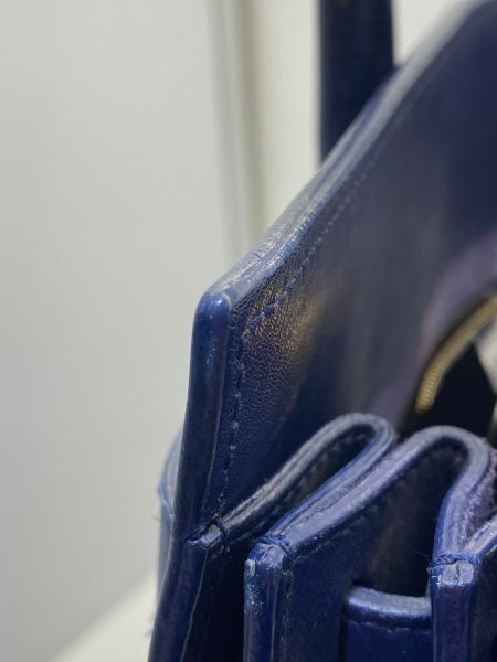 YSL Blue Sac De Jour Large Tote Bag-handbag-YSL-The Closet Egypt