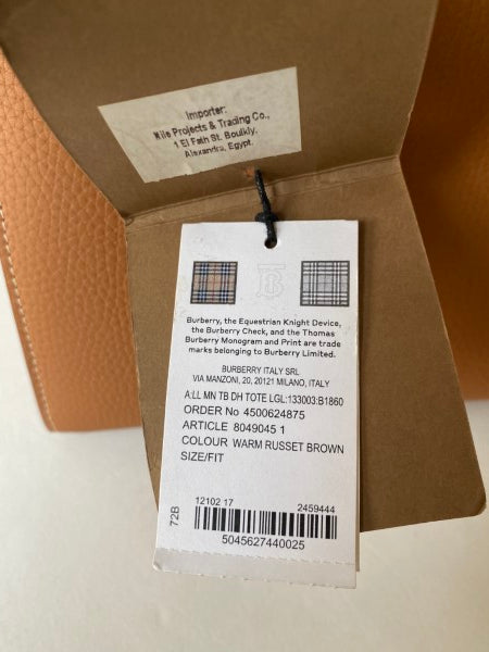 Burberry Brown TB Warm Russet Mini Bag-handbag-Burberry-The Closet Egypt