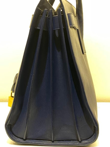 YSL Blue Sac De Jour Large Tote Bag-handbag-YSL-The Closet Egypt