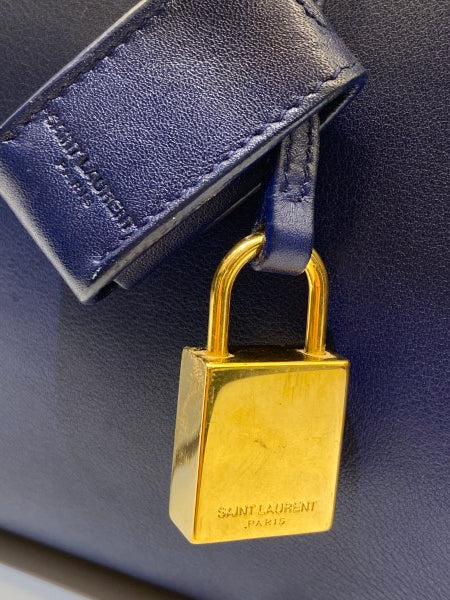 YSL Blue Sac De Jour Large Tote Bag-handbag-YSL-The Closet Egypt