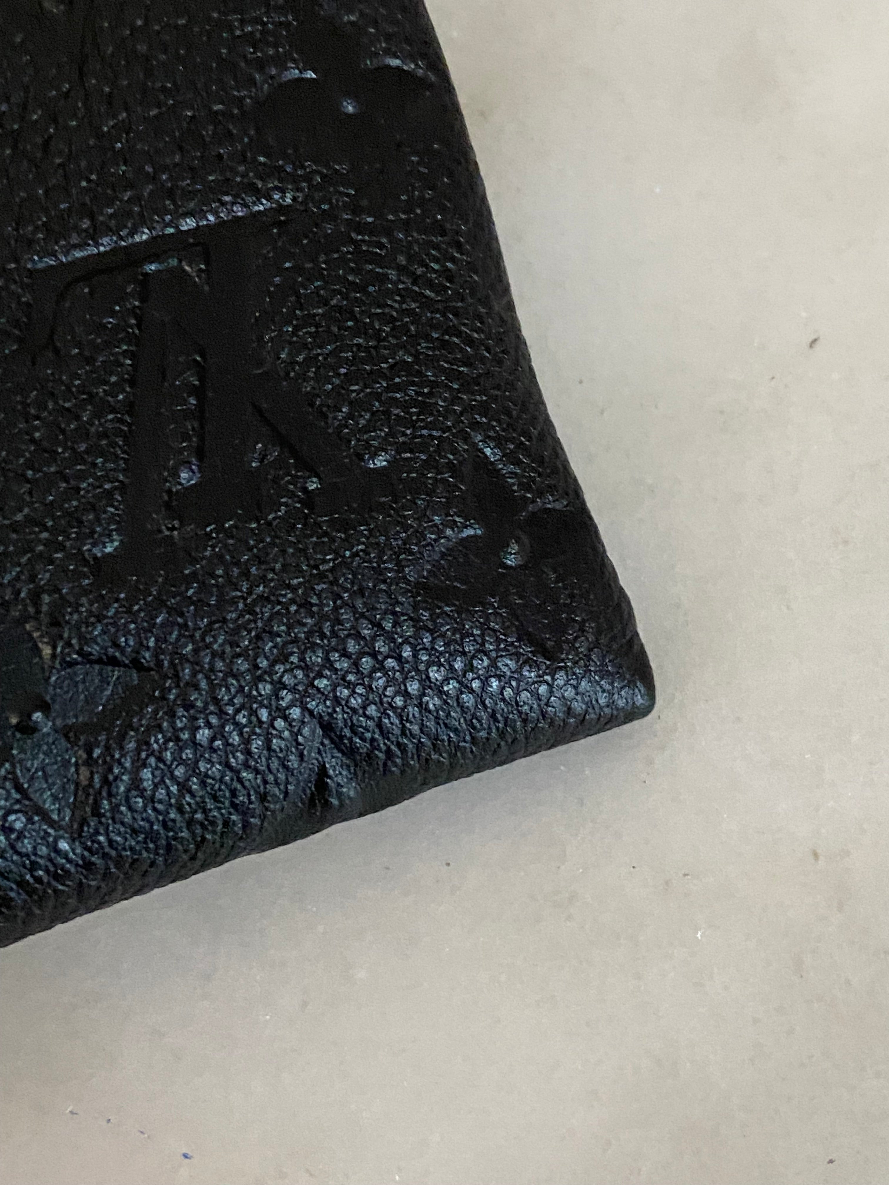 Louis Vuitton Black Empreinte Daily Pouch-Pouch-Louis Vuitton-The Closet Egypt