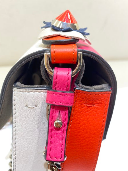 Fendi Tricolor Baguette FF Double Sided Bag-handbag-Fendi-The Closet Egypt