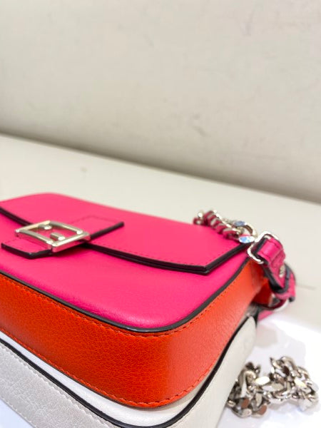 Fendi Tricolor Baguette FF Double Sided Bag-handbag-Fendi-The Closet Egypt