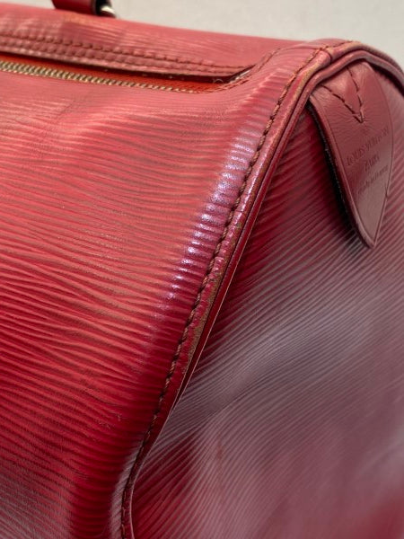 Louis Vuitton Red Speedy 35 Bag-handbag-Louis Vuitton-The Closet Egypt
