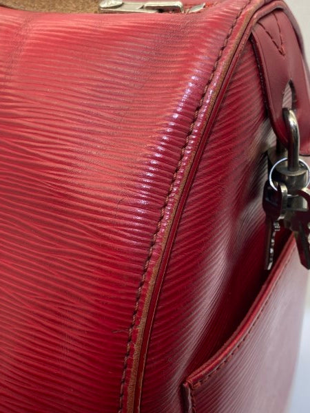 Louis Vuitton Red Speedy 35 Bag-handbag-Louis Vuitton-The Closet Egypt
