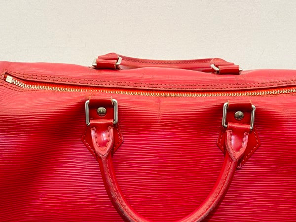 Louis Vuitton Red Speedy 35 Bag-handbag-Louis Vuitton-The Closet Egypt