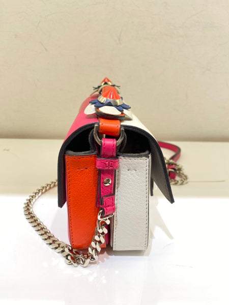 Fendi Tricolor Baguette FF Double Sided Bag-handbag-Fendi-The Closet Egypt