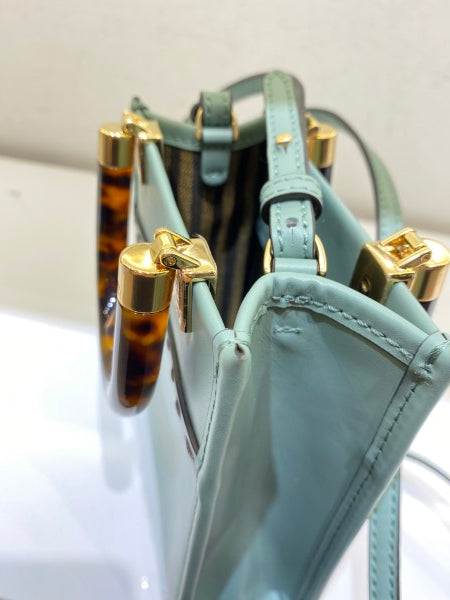 Fendi Mint Mini Sunshine Shopper Bag-handbag-Fendi-The Closet Egypt