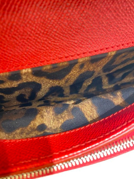 Dolce & Gabbana Red Crossbody Chain WOC-Wallet Chain-Dolce & Gabbana-The Closet Egypt