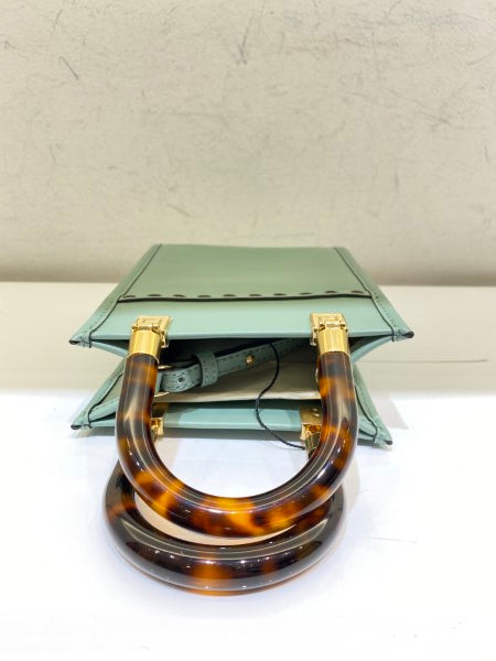 Fendi Mint Mini Sunshine Shopper Bag-handbag-Fendi-The Closet Egypt