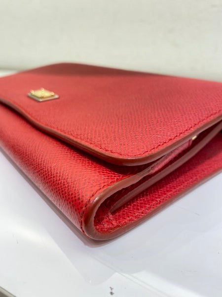 Dolce & Gabbana Red Crossbody Chain WOC-Wallet Chain-Dolce & Gabbana-The Closet Egypt