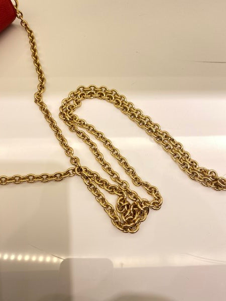 Dolce & Gabbana Red Crossbody Chain WOC-Wallet Chain-Dolce & Gabbana-The Closet Egypt
