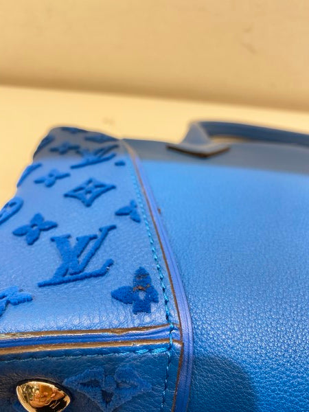 Louis Vuitton Blue W BB Tote Bag-handbag-Louis Vuitton-The Closet Egypt