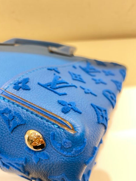 Louis Vuitton Blue W BB Tote Bag-handbag-Louis Vuitton-The Closet Egypt