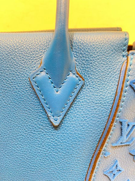 Louis Vuitton Blue W BB Tote Bag-handbag-Louis Vuitton-The Closet Egypt
