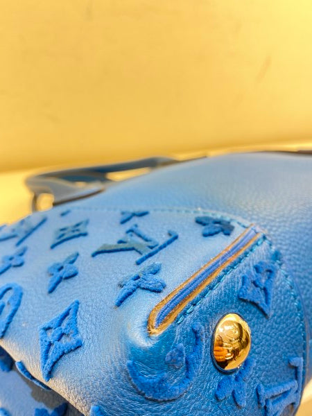 Louis Vuitton Blue W BB Tote Bag-handbag-Louis Vuitton-The Closet Egypt