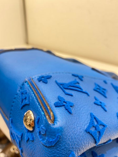 Louis Vuitton Blue W BB Tote Bag-handbag-Louis Vuitton-The Closet Egypt