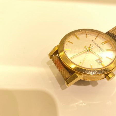 Burberry Brown House Check Watch-Watch-Burberry-The Closet Egypt
