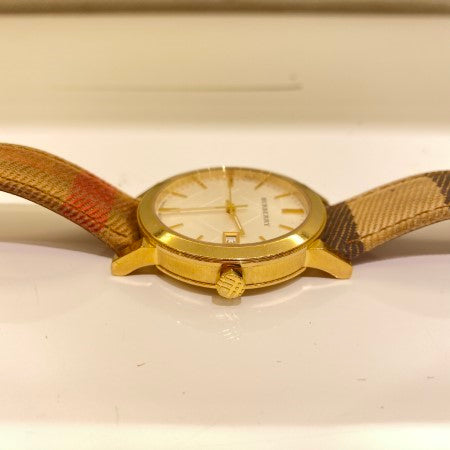 Burberry Brown House Check Watch-Watch-Burberry-The Closet Egypt