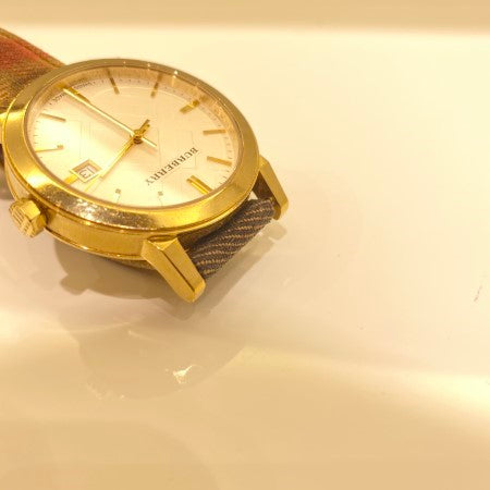 Burberry Brown House Check Watch-Watch-Burberry-The Closet Egypt