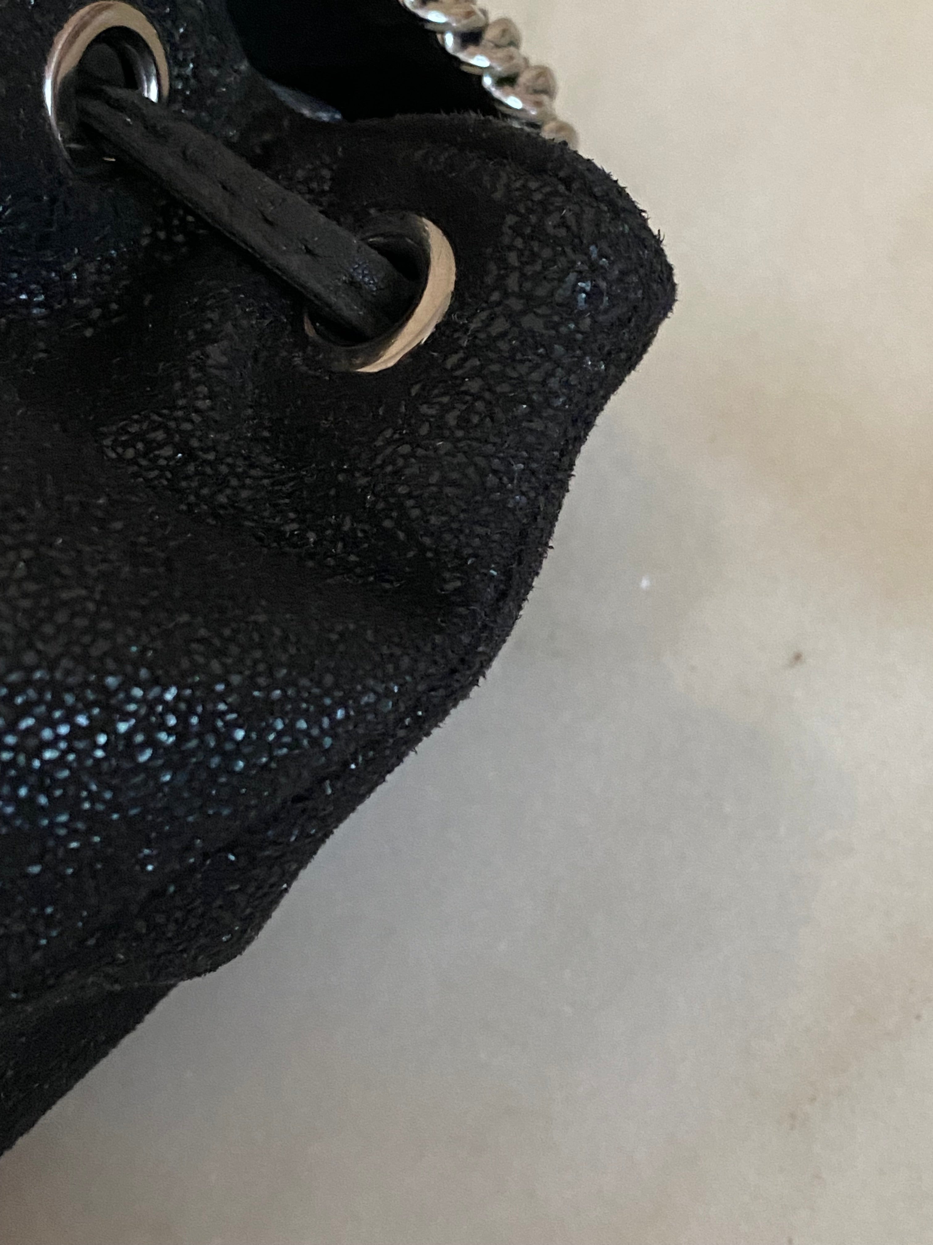 Stella Mccartney Black Falabella Backpack Bag-Backpack-Stella Mccartney-The Closet Egypt