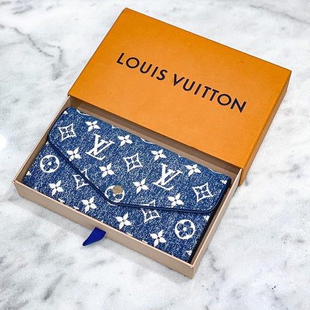 Louis Vuitton Denim Wallet-wallet-Louis Vuitton-The Closet Egypt