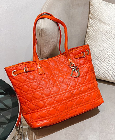 Christian Dior Orange Panarea Bag-handbag-Christian Dior-The Closet Egypt