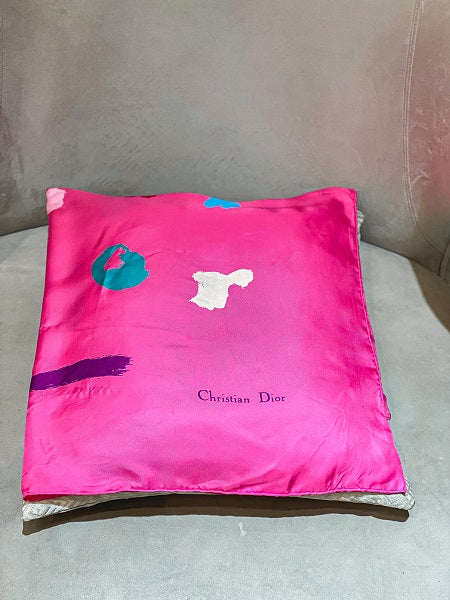 Christian Dior Fuchsia Scarf-Scarf-Christian Dior-The Closet Egypt